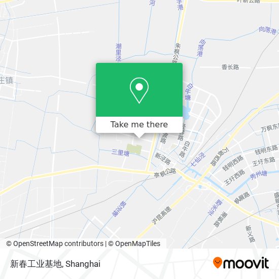 新春工业基地 map