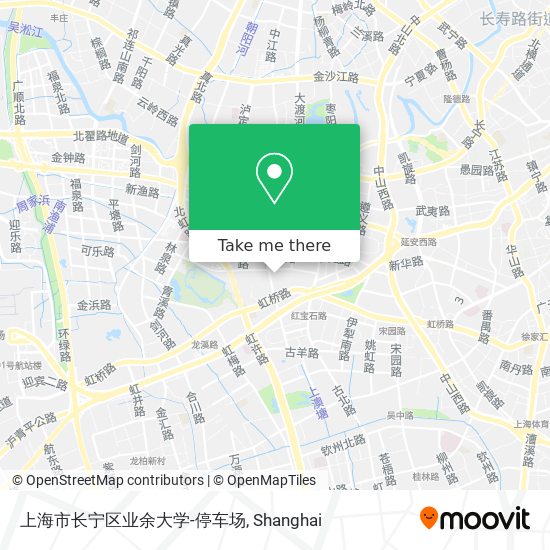 上海市长宁区业余大学-停车场 map
