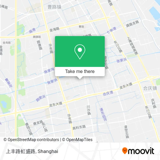 上丰路虹盛路 map