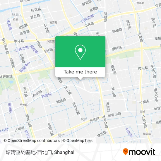 塘湾垂钓基地-西北门 map