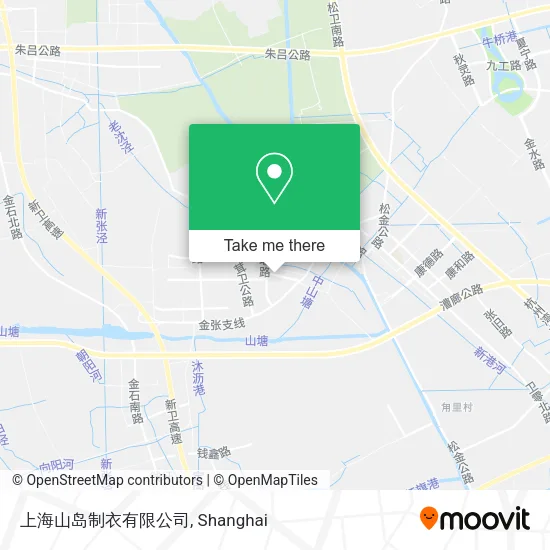 上海山岛制衣有限公司 map