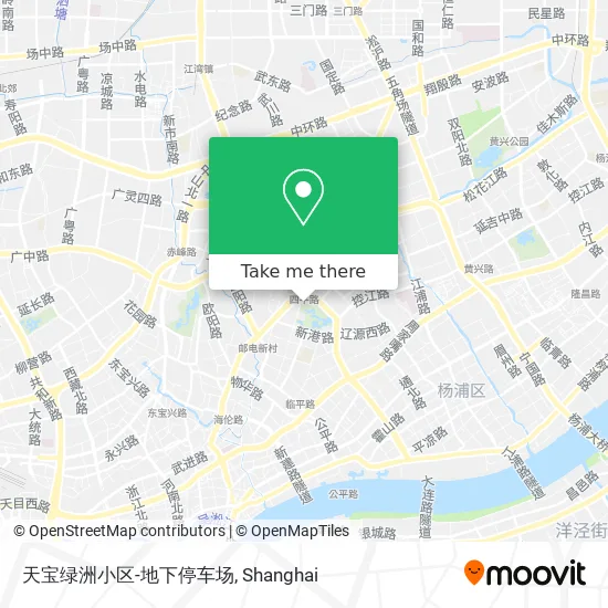 天宝绿洲小区-地下停车场 map