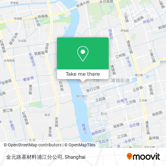 金元路基材料浦江分公司 map