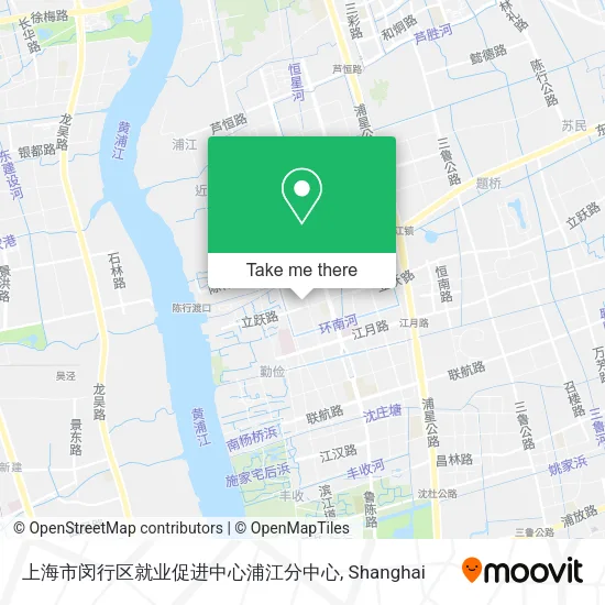 上海市闵行区就业促进中心浦江分中心 map