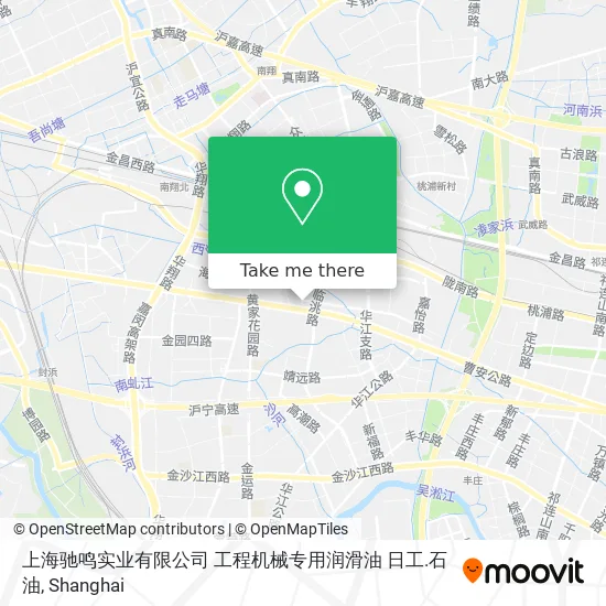 上海驰鸣实业有限公司 工程机械专用润滑油 日工.石油 map