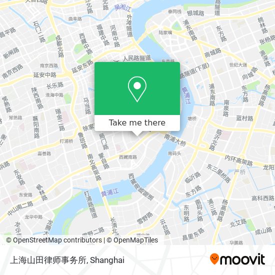 上海山田律师事务所 map