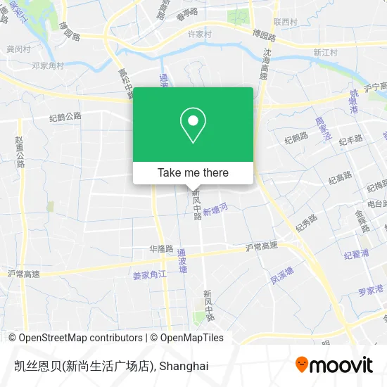 凯丝恩贝(新尚生活广场店) map