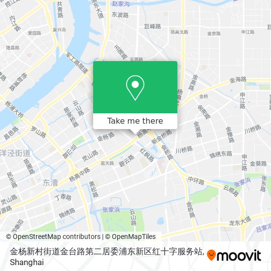 金杨新村街道金台路第二居委浦东新区红十字服务站 map
