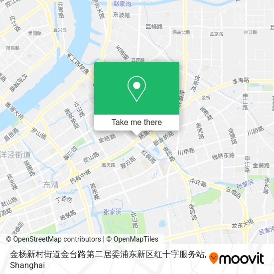 金杨新村街道金台路第二居委浦东新区红十字服务站 map