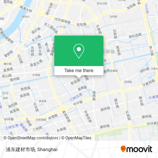 浦东建材市场 map