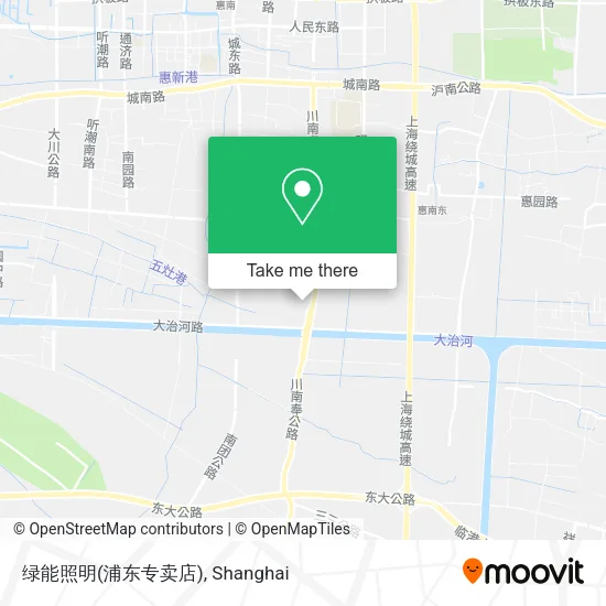 绿能照明(浦东专卖店) map