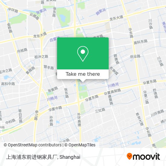 上海浦东前进钢家具厂 map