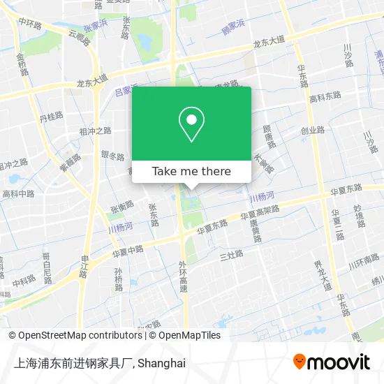 上海浦东前进钢家具厂 map
