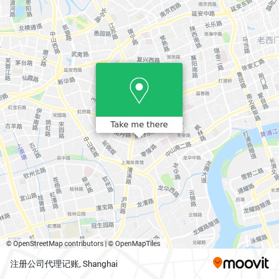 注册公司代理记账 map