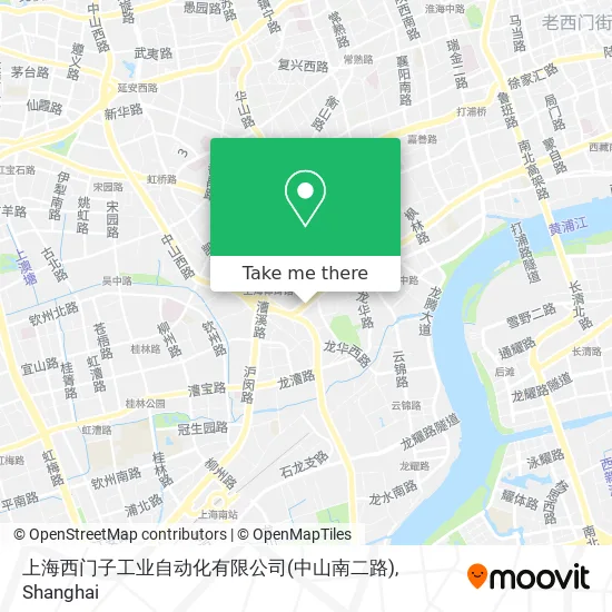 上海西门子工业自动化有限公司(中山南二路) map