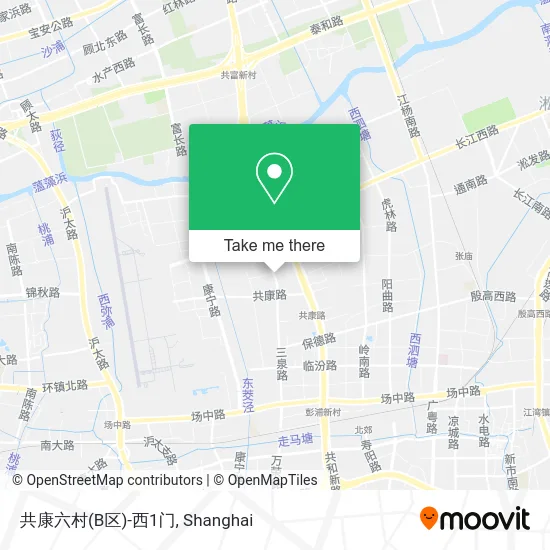 共康六村(B区)-西1门 map