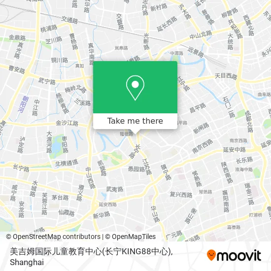 美吉姆国际儿童教育中心(长宁KING88中心) map