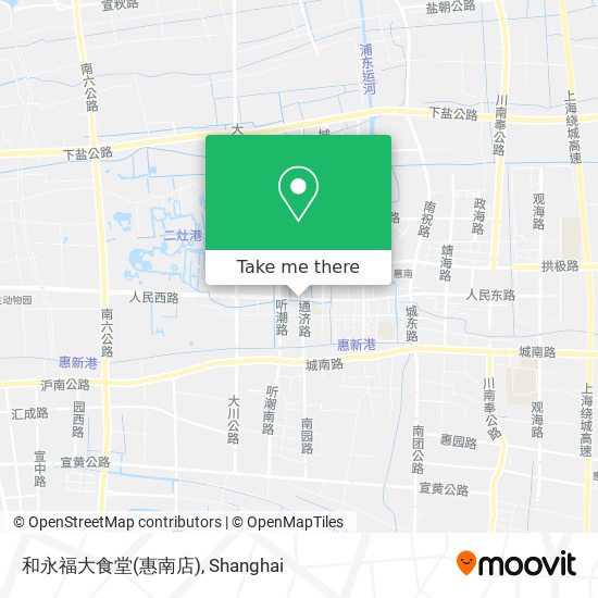 和永福大食堂(惠南店) map