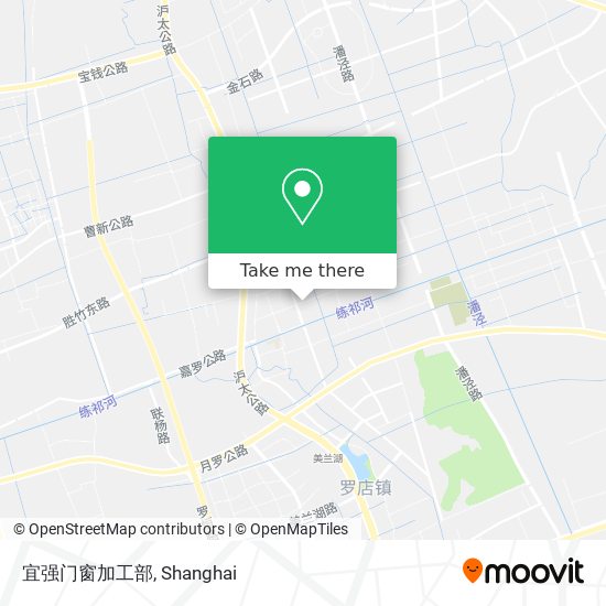 宜强门窗加工部 map