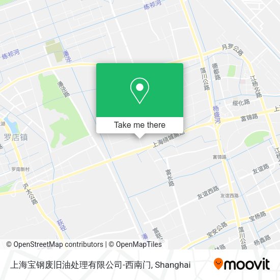 上海宝钢废旧油处理有限公司-西南门 map