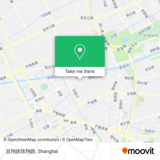 昌翔路陈翔路 map