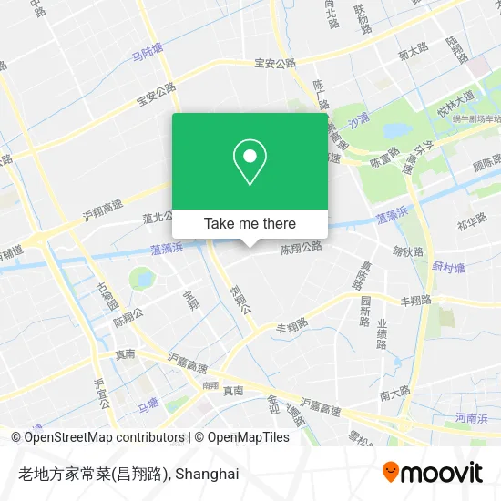 老地方家常菜(昌翔路) map