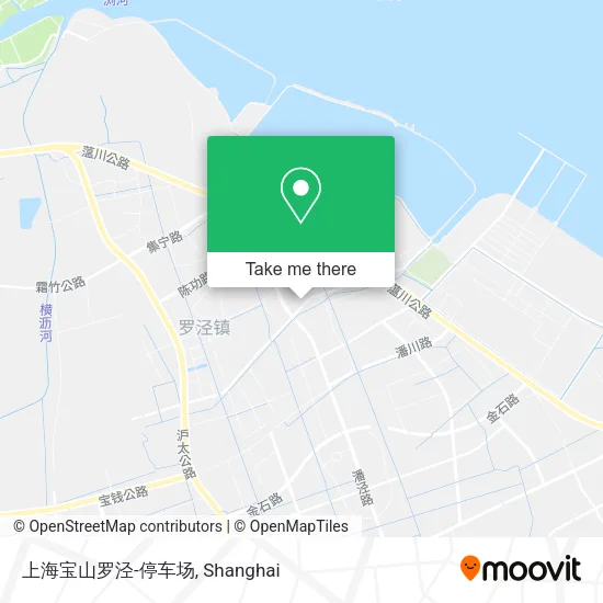 上海宝山罗泾-停车场 map
