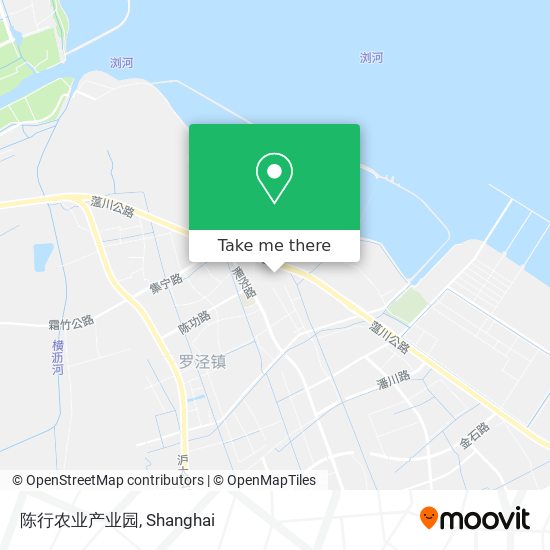 陈行农业产业园 map