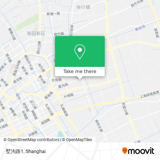 墅沟路1 map