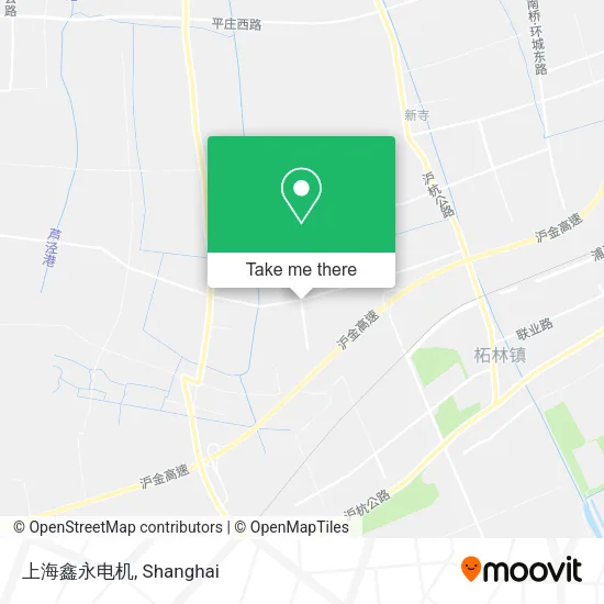 上海鑫永电机 map