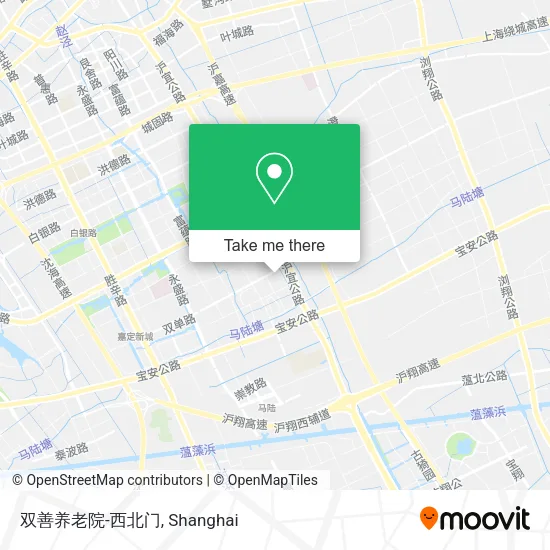 双善养老院-西北门 map
