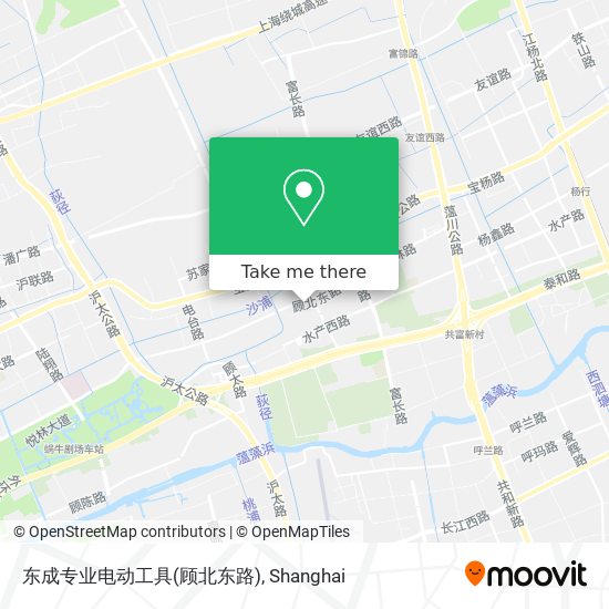 东成专业电动工具(顾北东路) map