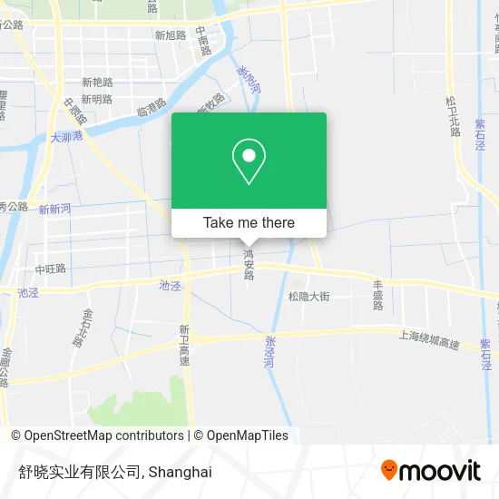 舒晓实业有限公司 map