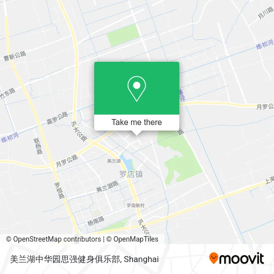 美兰湖中华园思强健身俱乐部 map