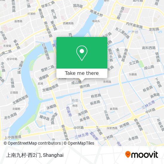 上南九村-西2门 map