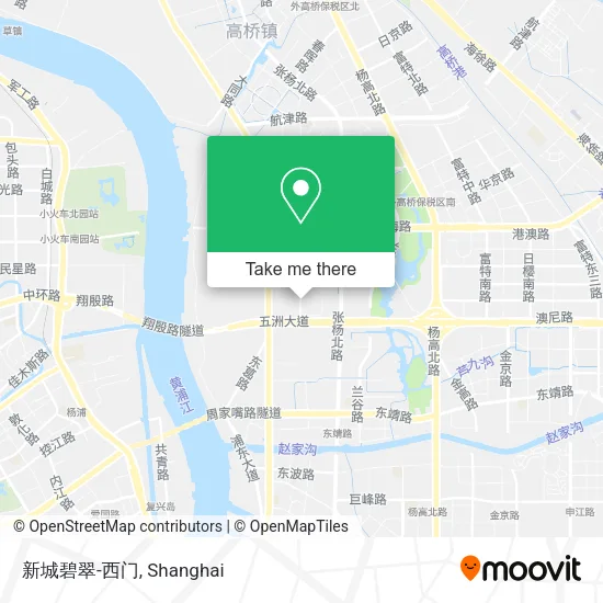 新城碧翠-西门 map