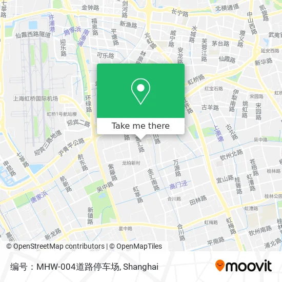 编号：MHW-004道路停车场 map