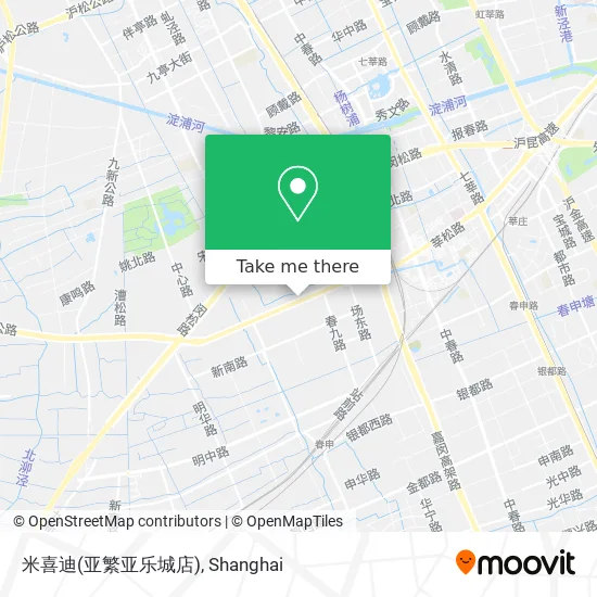米喜迪(亚繁亚乐城店) map