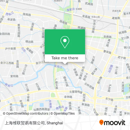 上海维联贸易有限公司 map