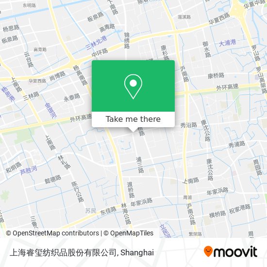 上海睿玺纺织品股份有限公司 map