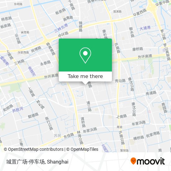 城置广场-停车场 map