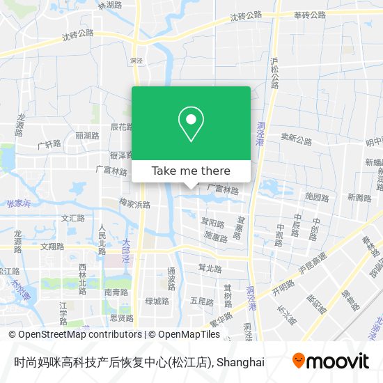 时尚妈咪高科技产后恢复中心(松江店) map