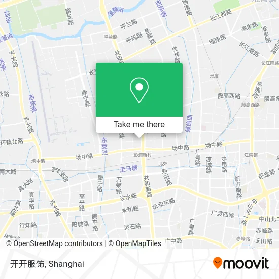 开开服饰 map