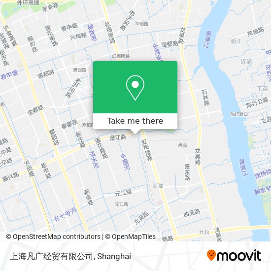 上海凡广经贸有限公司 map