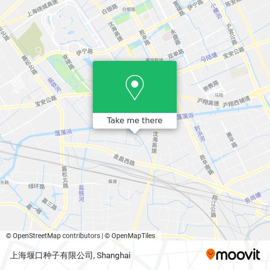 上海堰口种子有限公司 map