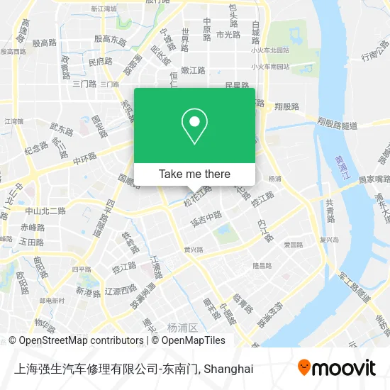 上海强生汽车修理有限公司-东南门 map