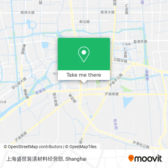 上海盛世装潢材料经营部 map