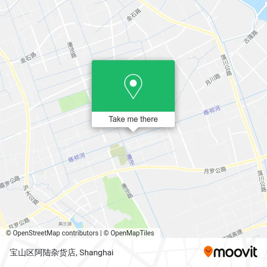 宝山区阿陆杂货店 map