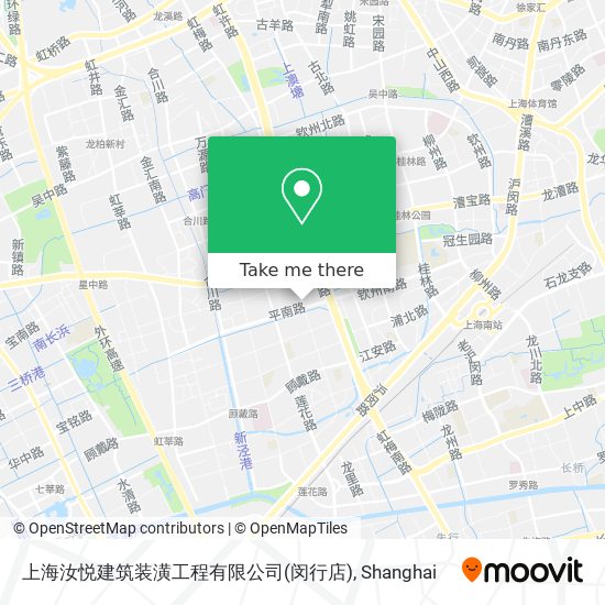 上海汝悦建筑装潢工程有限公司(闵行店) map