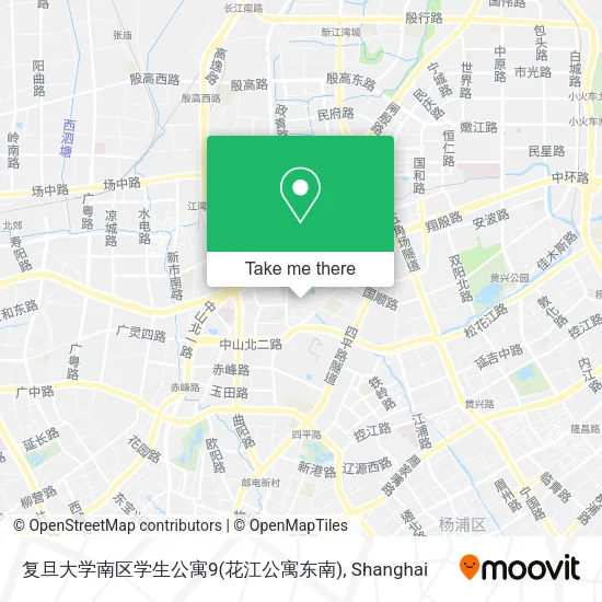 复旦大学南区学生公寓9(花江公寓东南) map